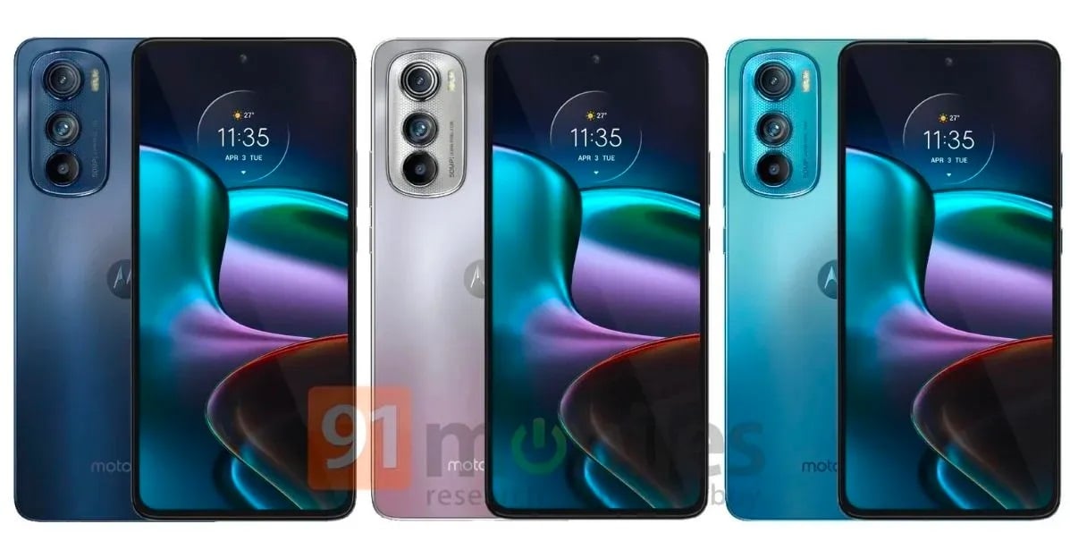 Wyciek oficjalnych zdjęć dwóch nowych Motoroli. Oto Edge 30 i Moto G 5G 2022
