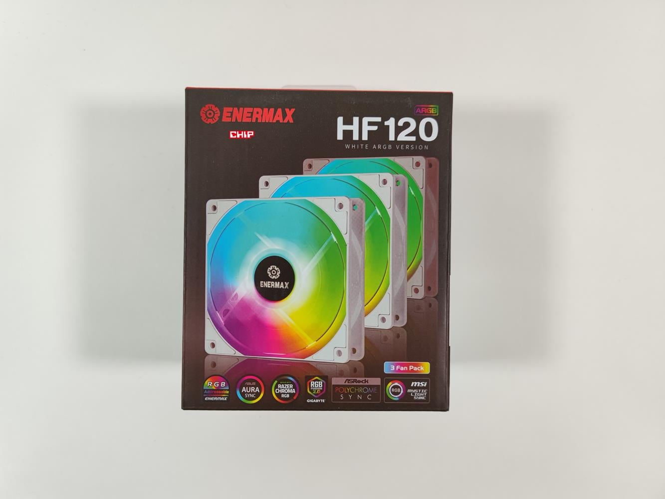 test Enermax HF120 ARGB White 3 Pack, recenzja Enermax HF120 ARGB White 3 Pack, opinia Enermax HF120 ARGB White 3 Pack