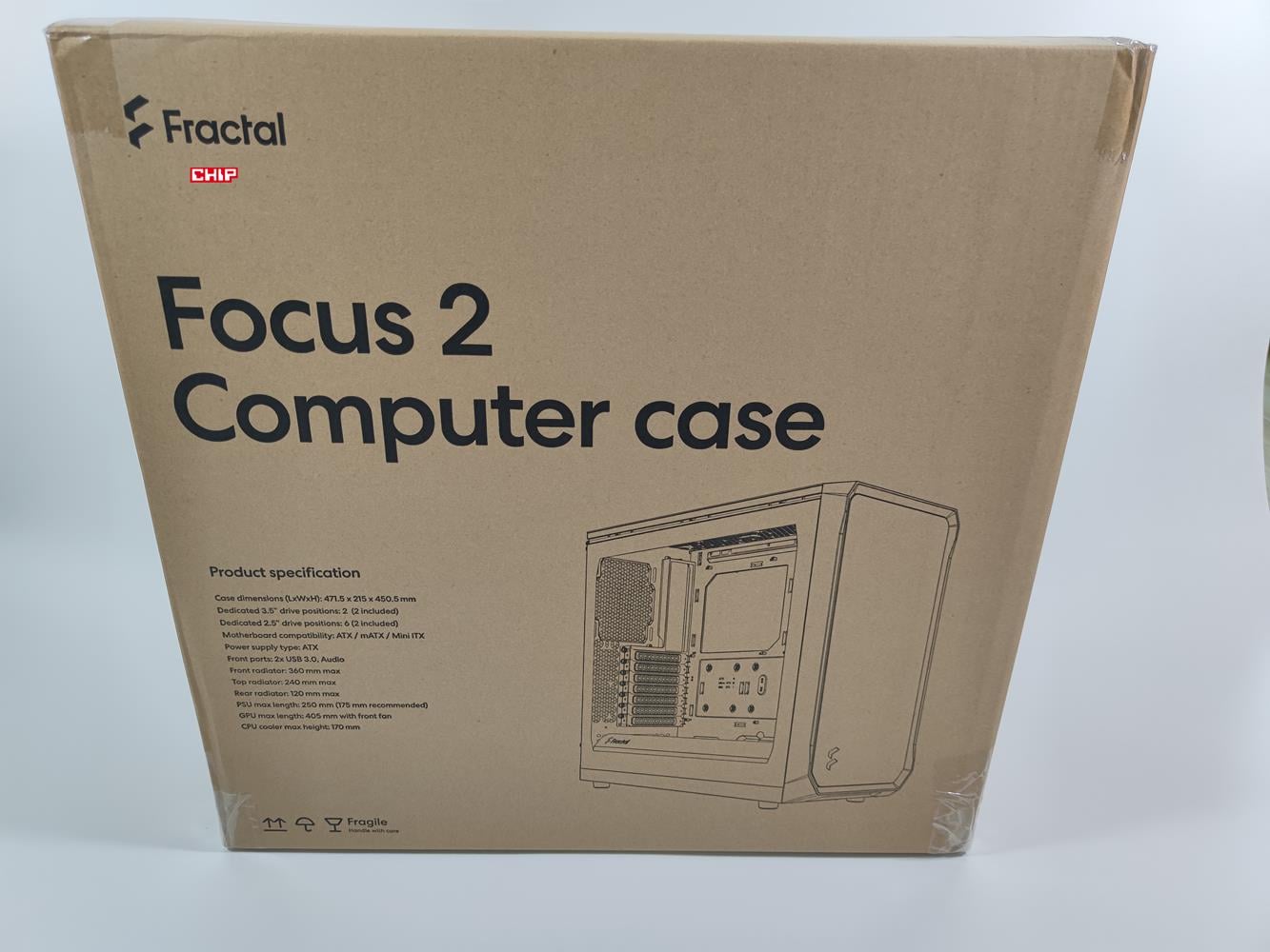 test Fractal Design Focus 2 Black TG Clear Tint, recenzja Fractal Design Focus 2 Black TG Clear Tint, opinia Fractal Design Focus 2 Black TG Clear Tint