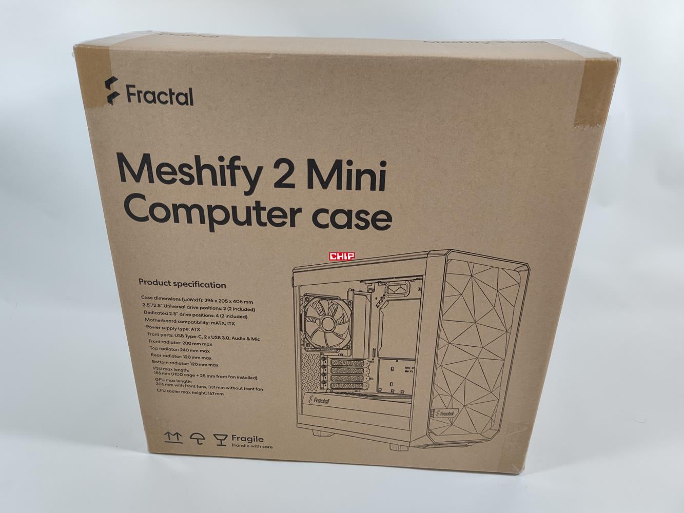 test Fractal Design Meshify 2 Mini Black TG Dark Tint, recenzja Fractal Design Meshify 2 Mini Black TG Dark Tint, opinia Fractal Design Meshify 2 Mini Black TG Dark Tint