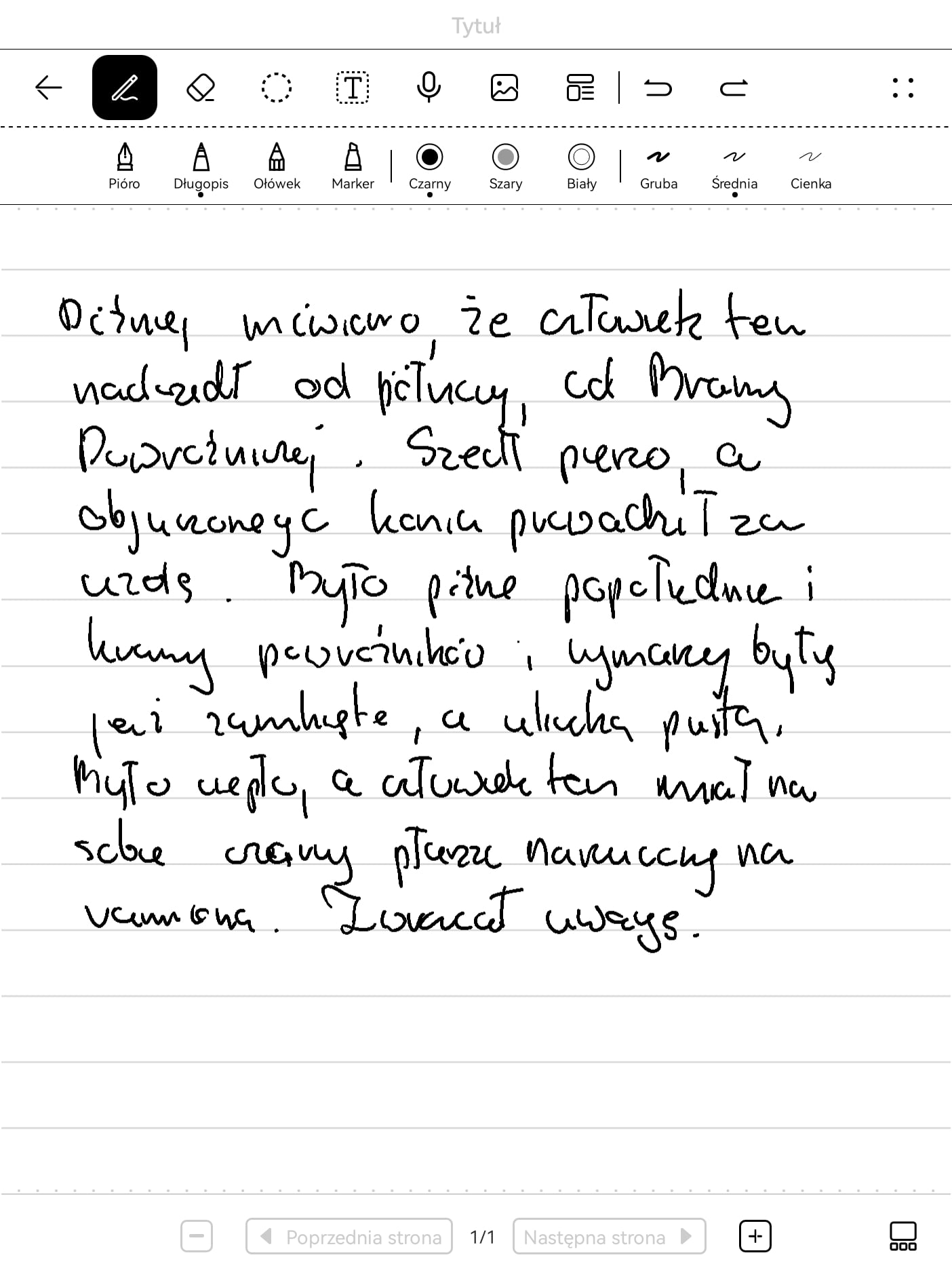 Huawei MatePad Paper screen
