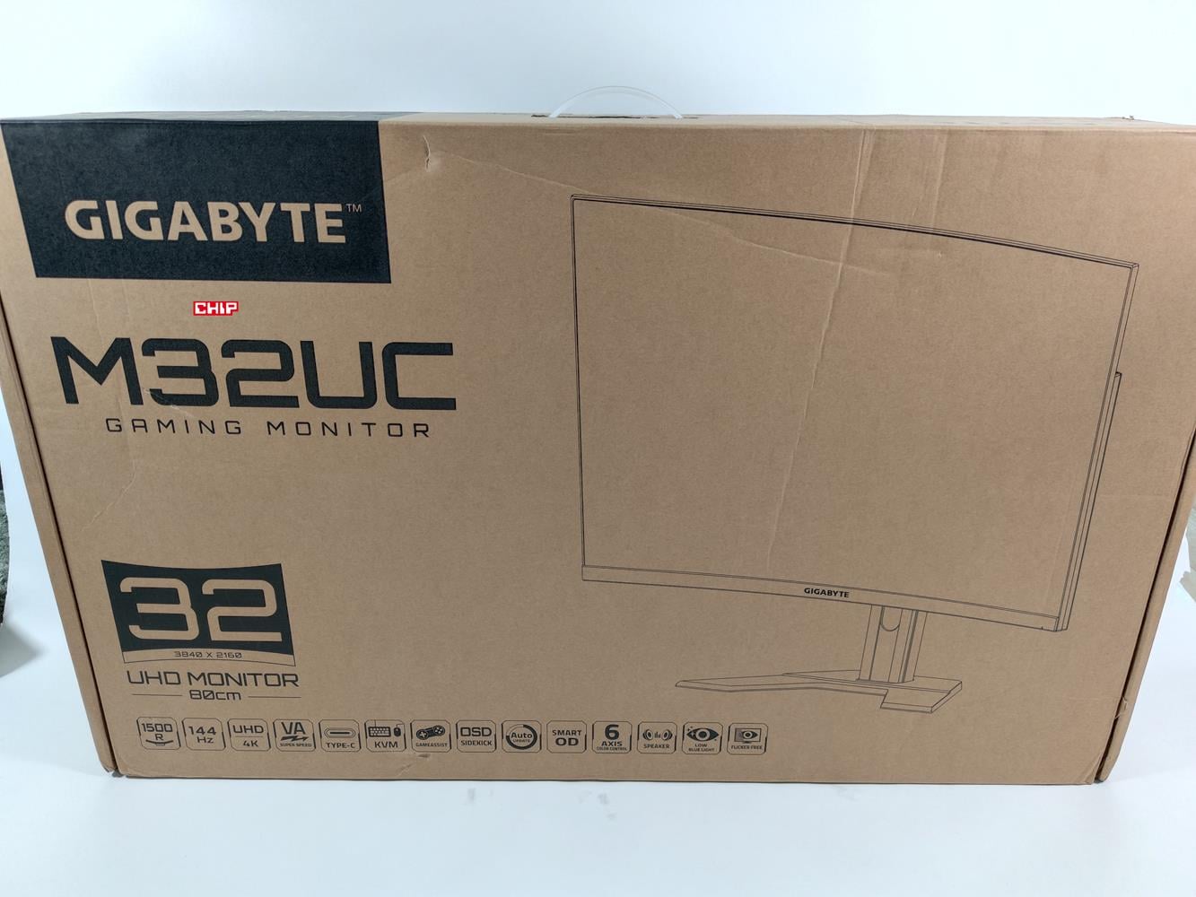 test Gigabyte M32UC, recenzja Gigabyte M32UC, opinia Gigabyte M32UC