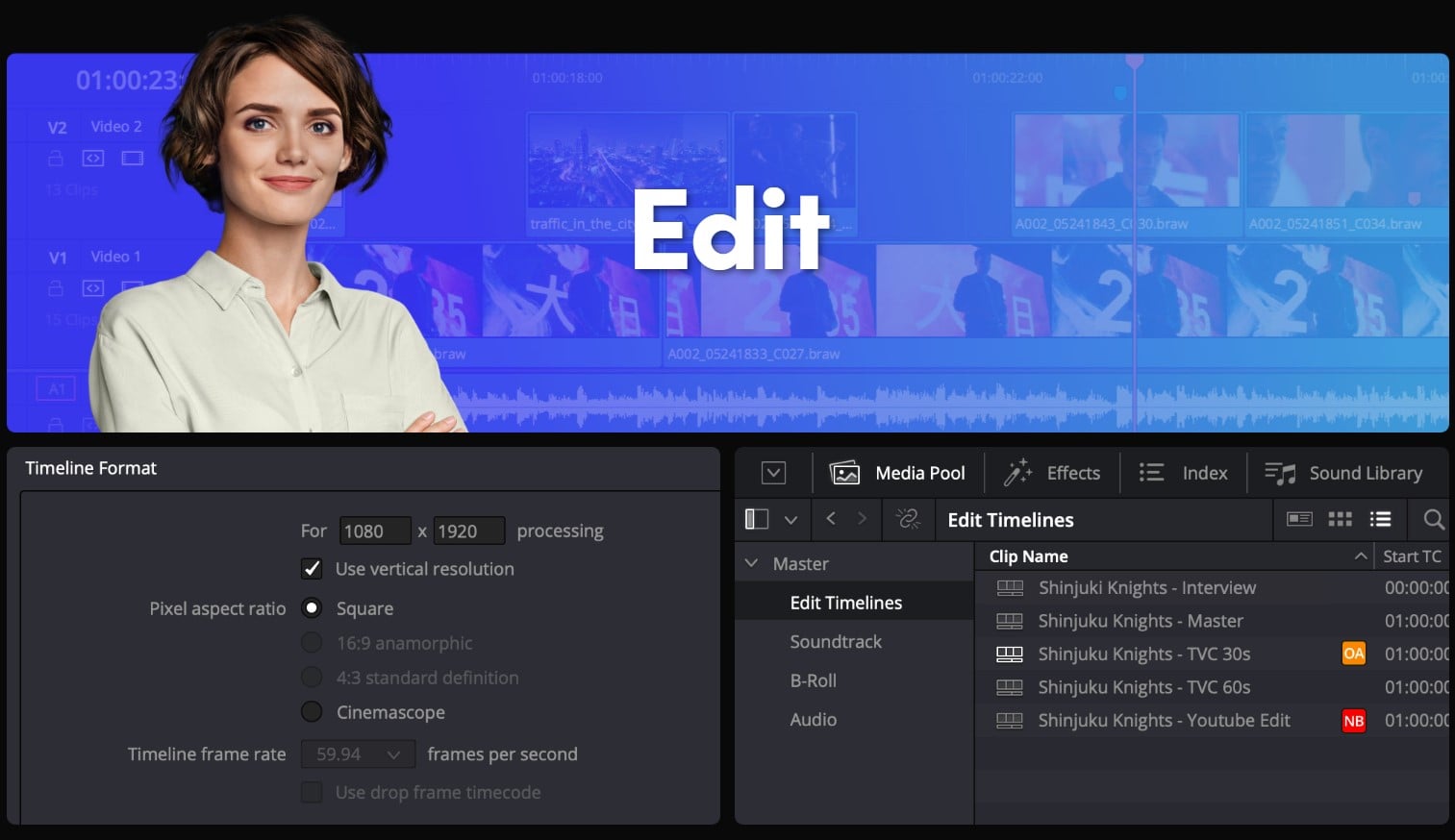 DaVinci Resolve 18.1