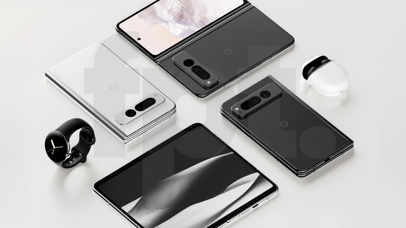 Google Pixel Fold. Źródło: Front Page Tech