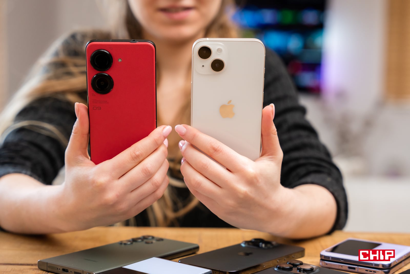 Asus Zenfone 9 i iPhone 14 