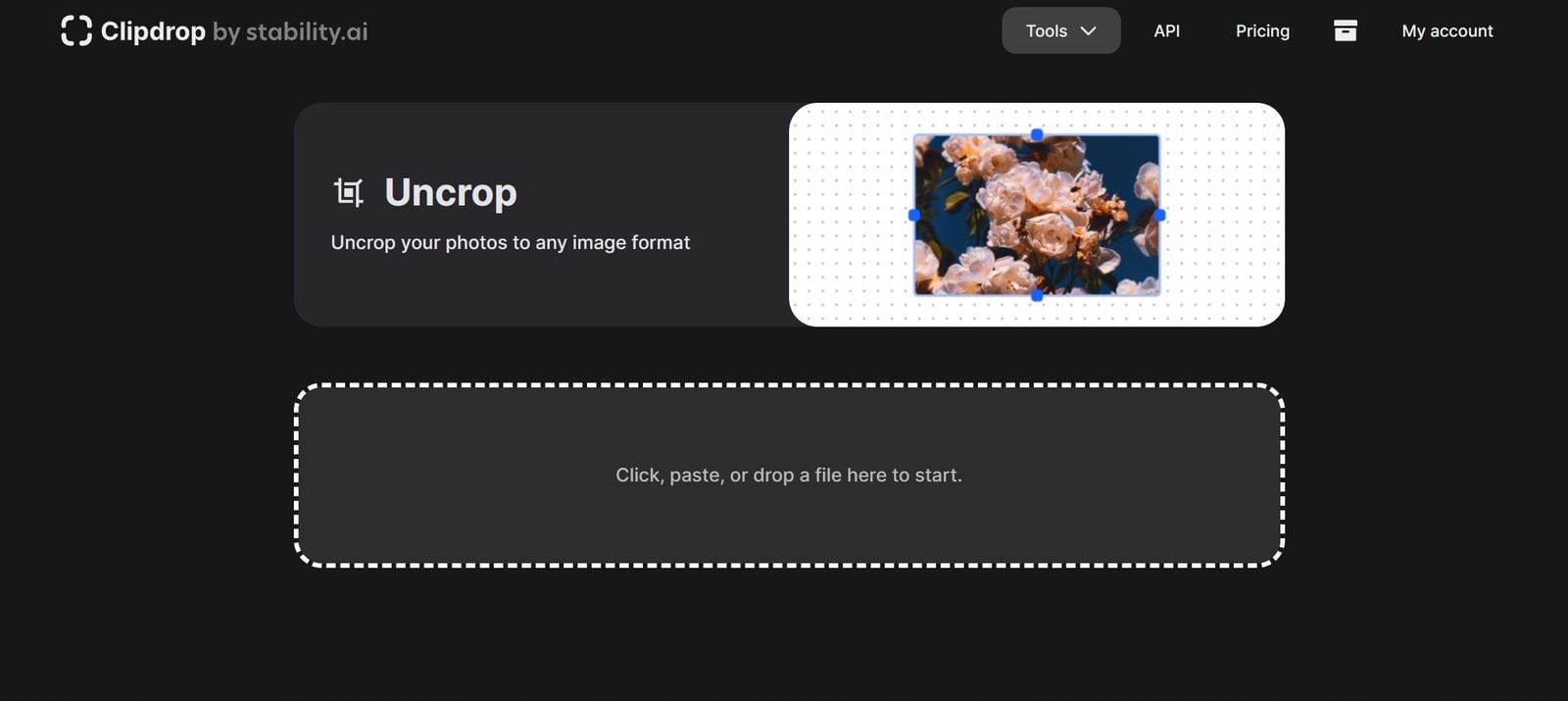 Uncrop