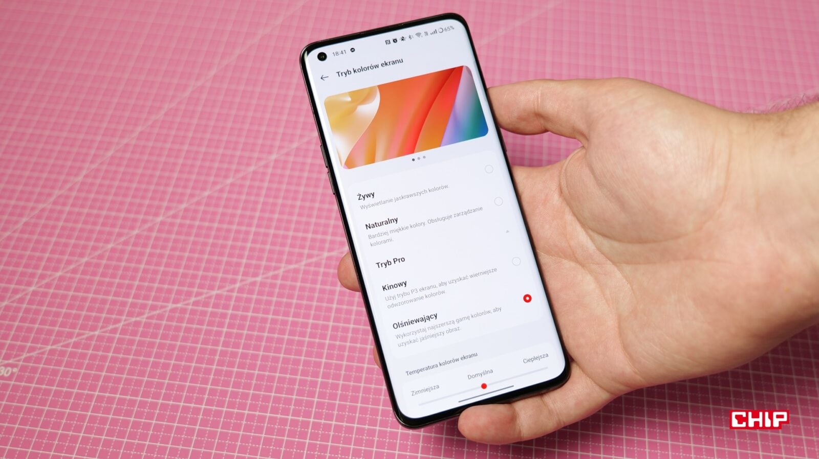OPPO Find X5 Pro - profil kolorystyczny