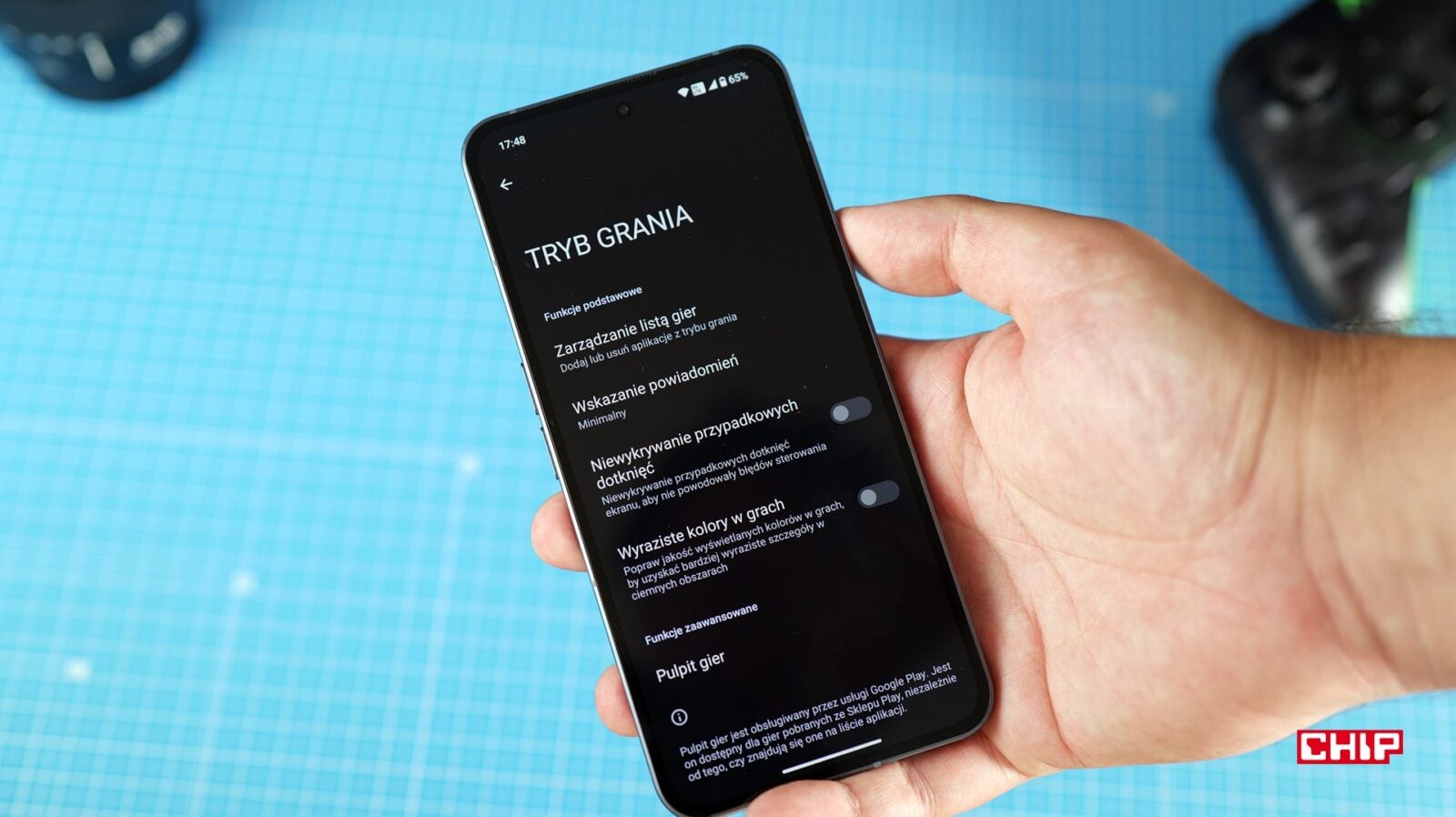 Nothing Phone (2) - tryb grania