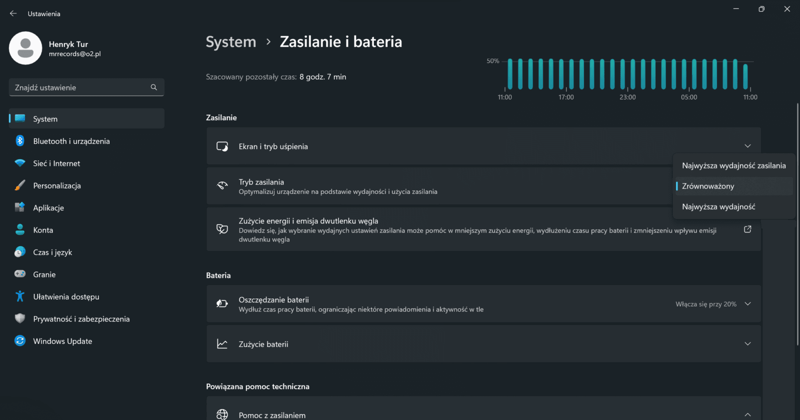 Windows 11 bateria