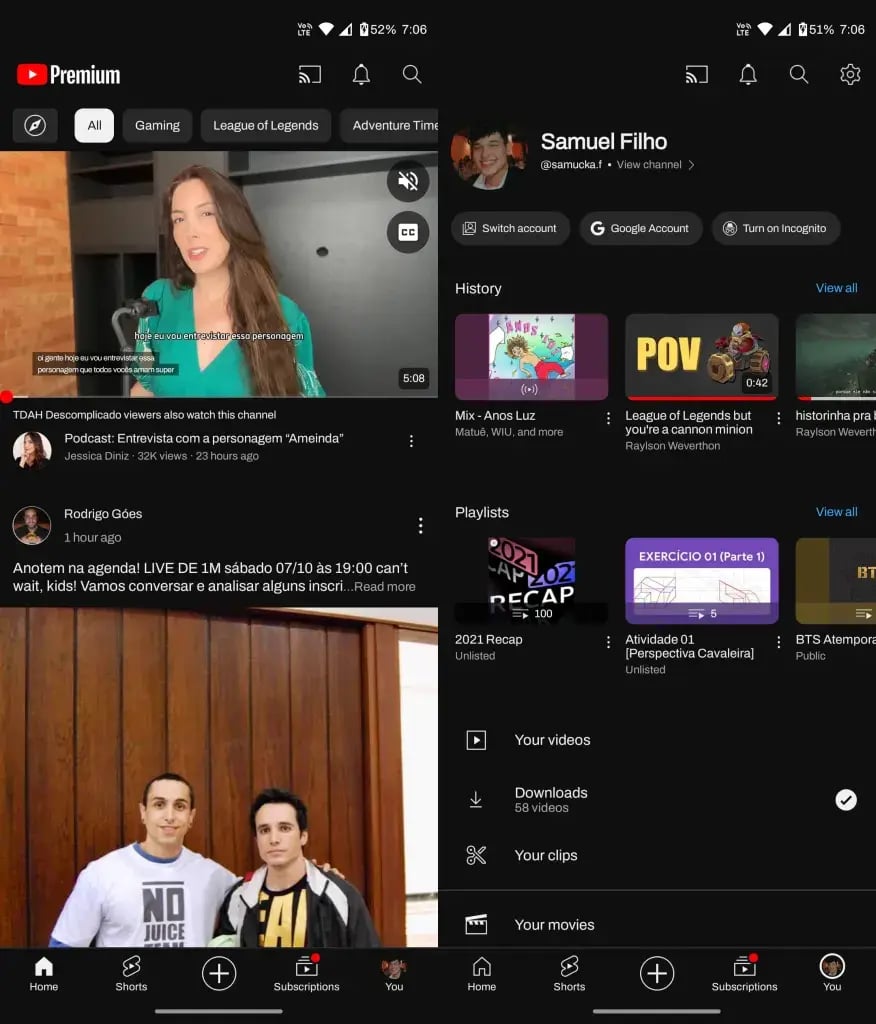 Zmiany na YouTube