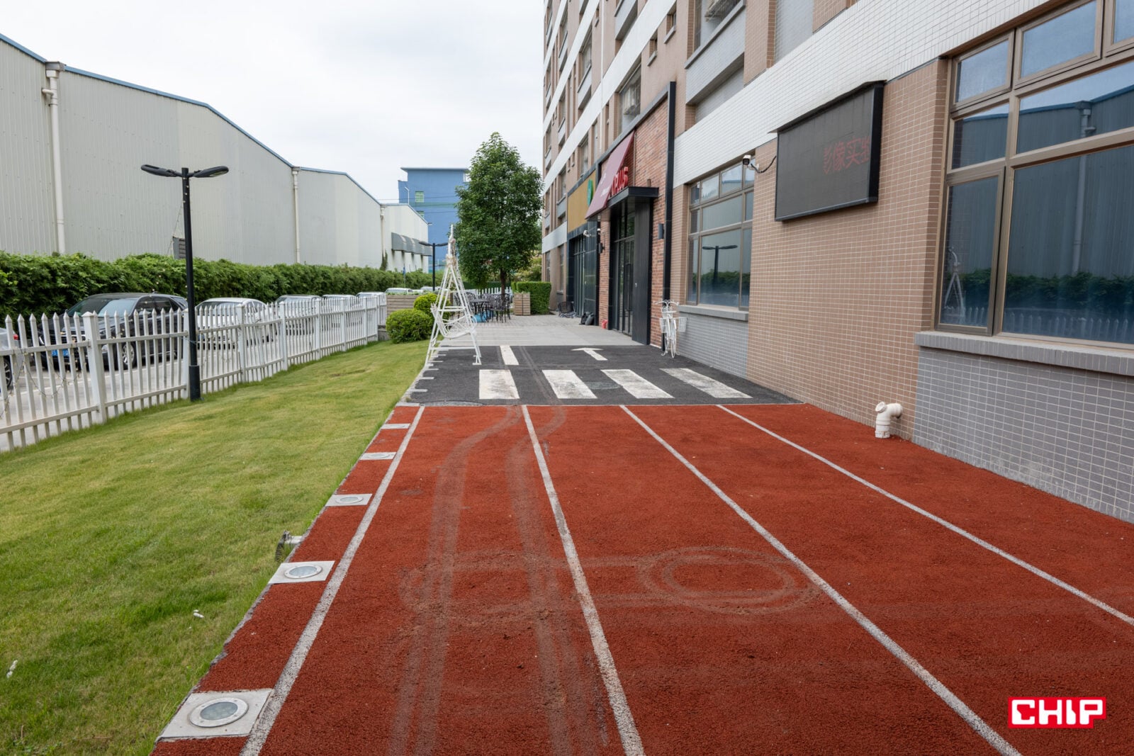 Przestrzeń laboratorium Dongguan na zewnątrz