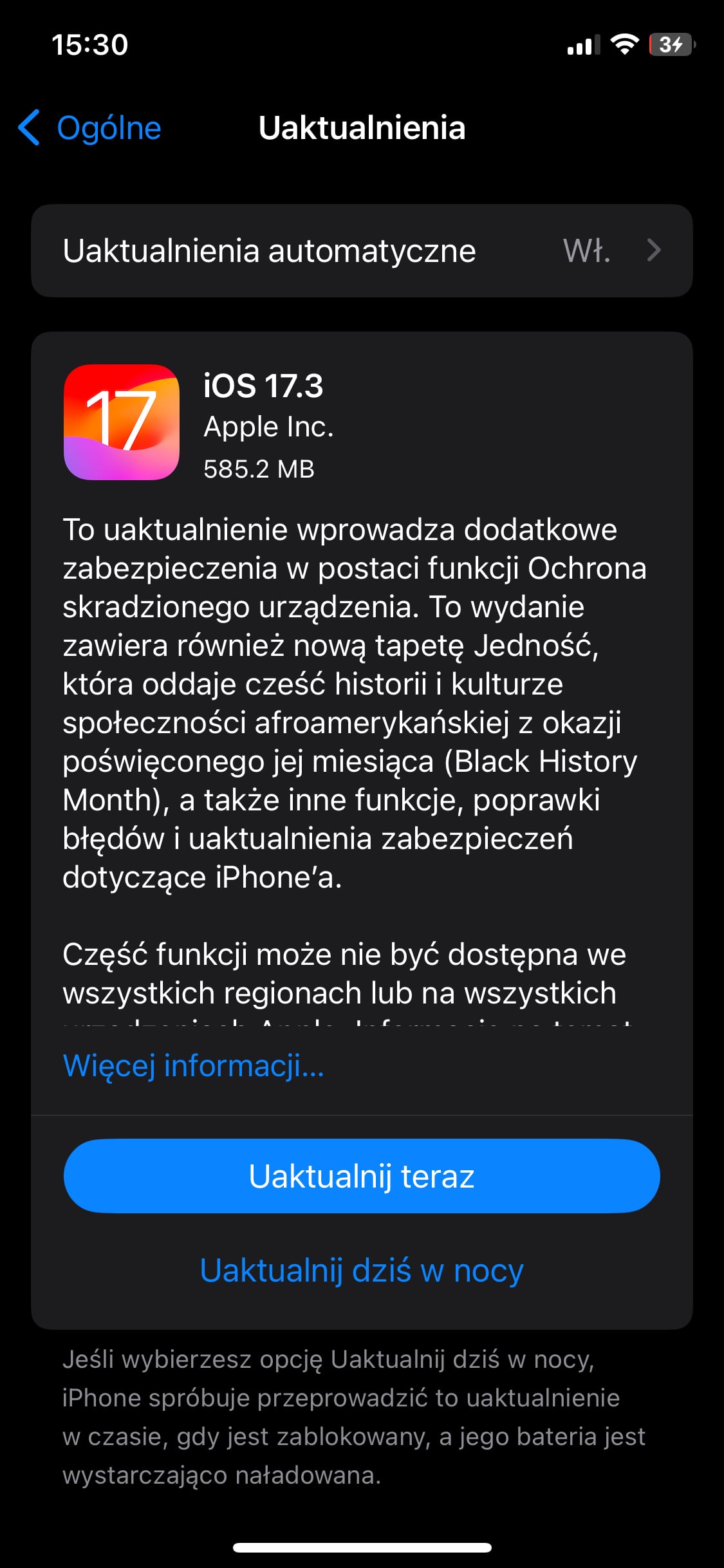 iOS 17.3