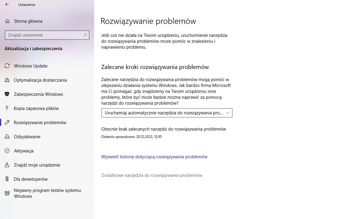 Problem z Wi-fi