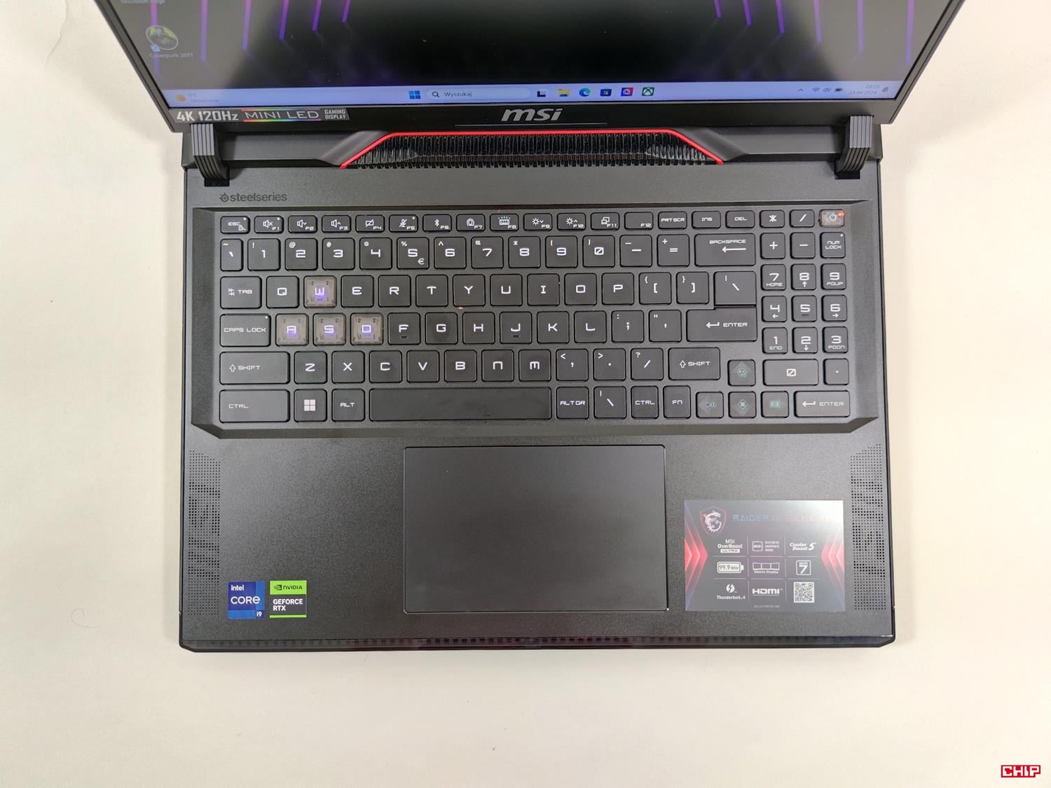 test MSI Raider GE68 HX 14V, recenzja MSI Raider GE68 HX 14V, opinia MSI Raider GE68 HX 14V