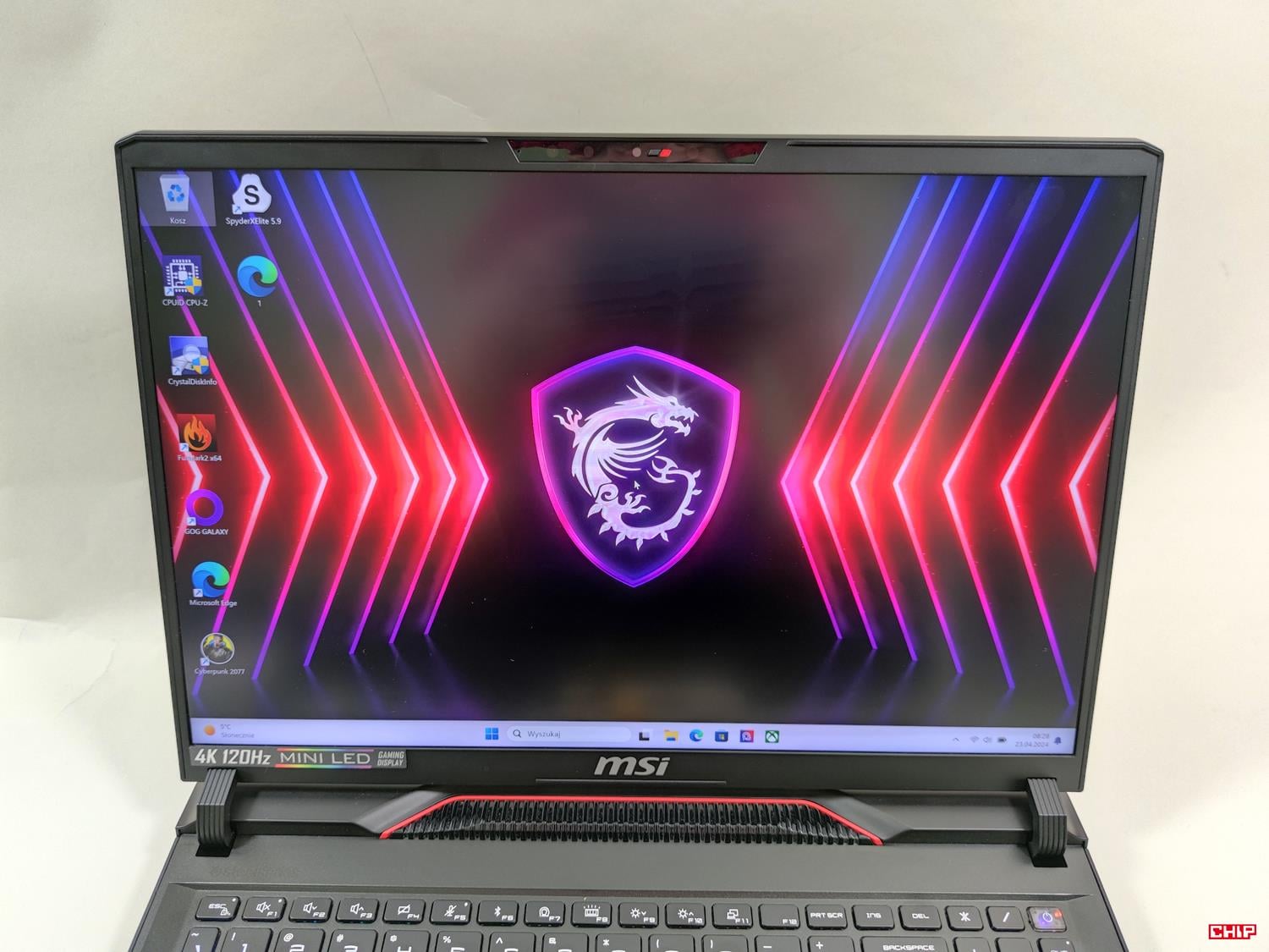 test MSI Raider GE68 HX 14V, recenzja MSI Raider GE68 HX 14V, opinia MSI Raider GE68 HX 14V