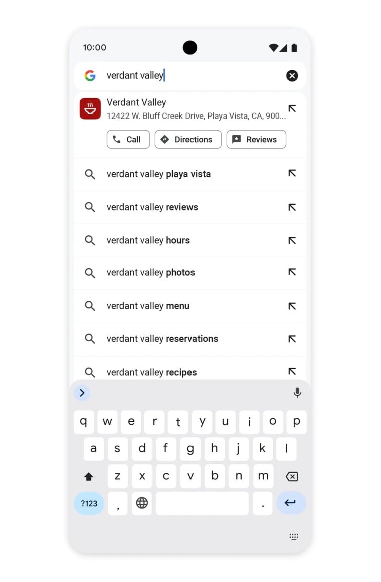 Chrome wyszukiwanie