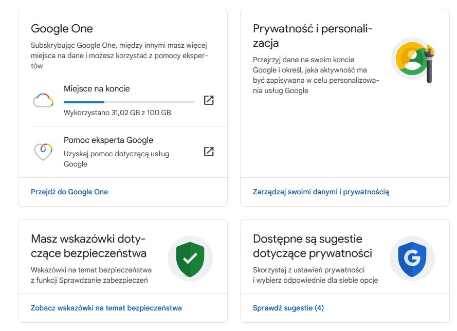 Konto Google