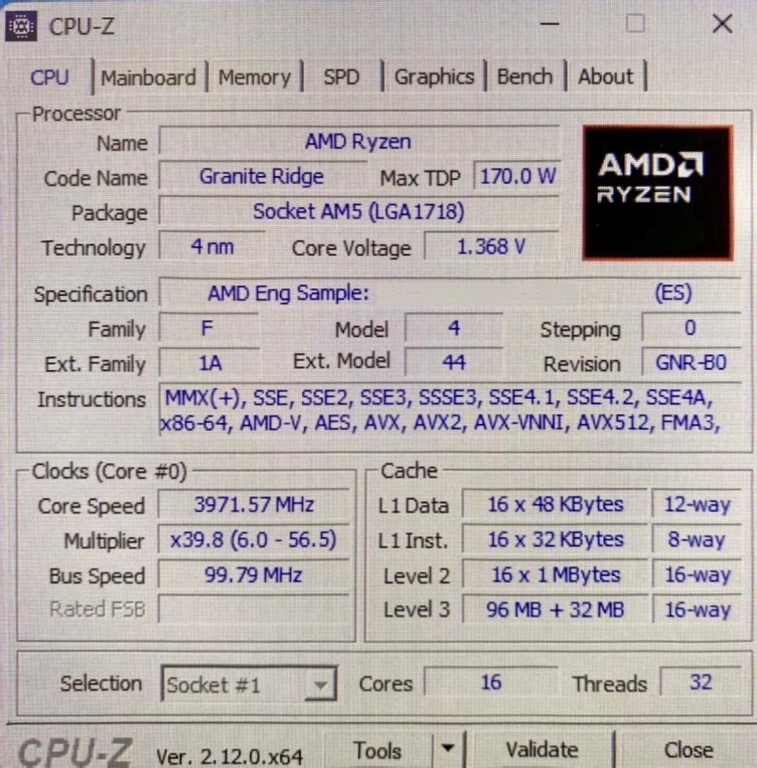 AMD Ryzen 9 9950X3D 