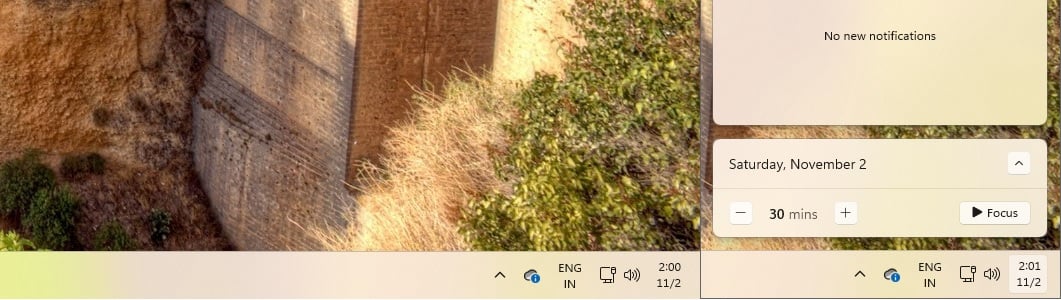 Windows 11 zegar