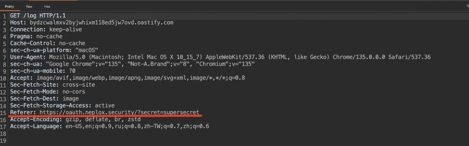 Bug Chrome