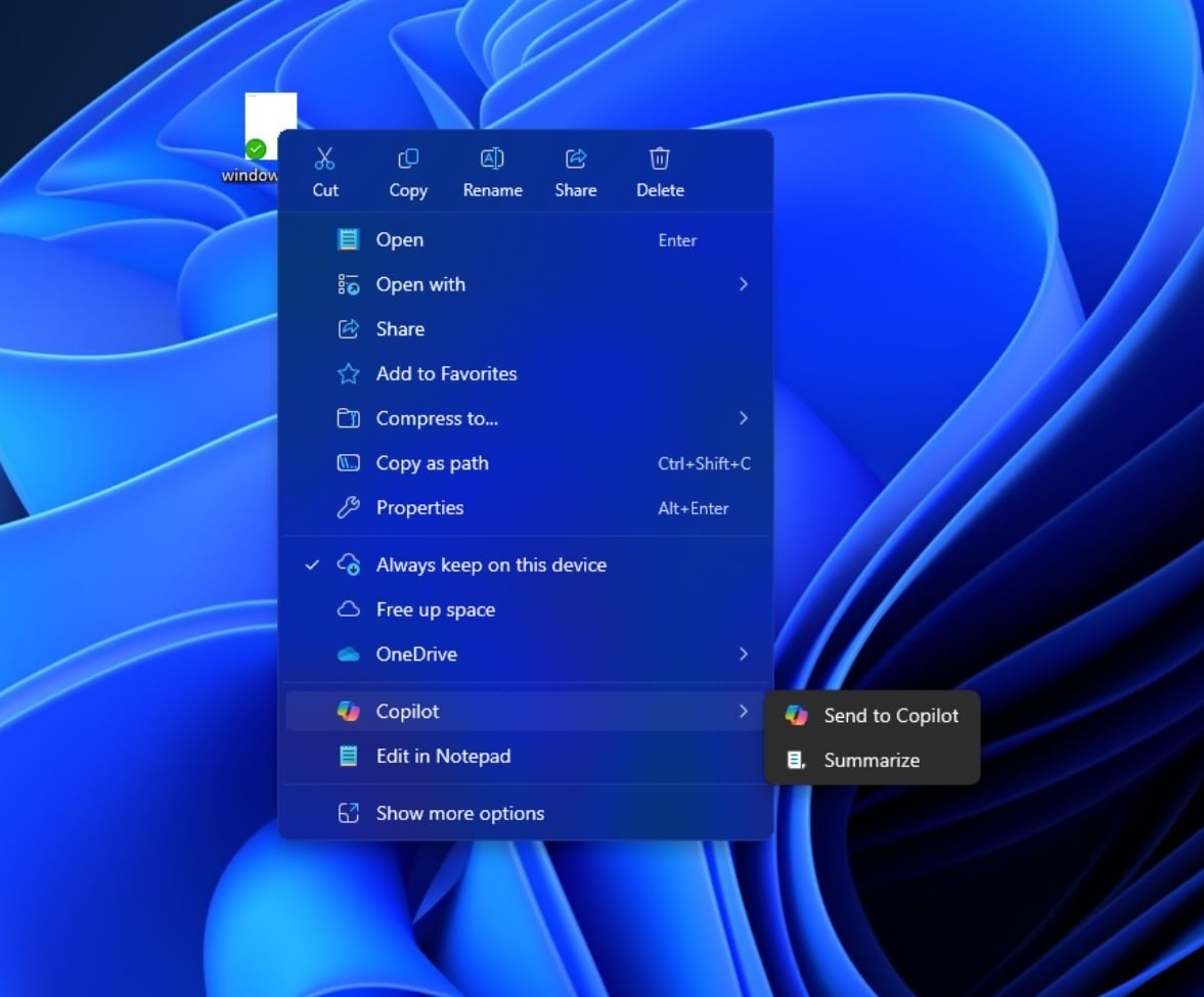 Windows 11 Copilot