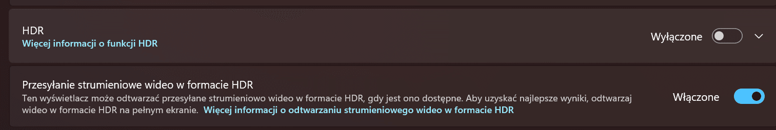 HDR w Windows 11