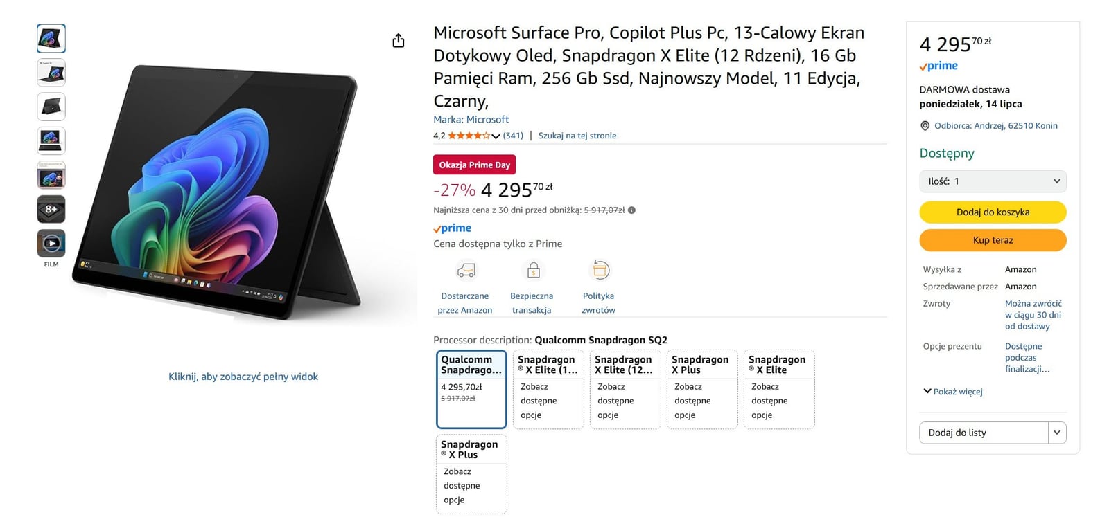 Surface