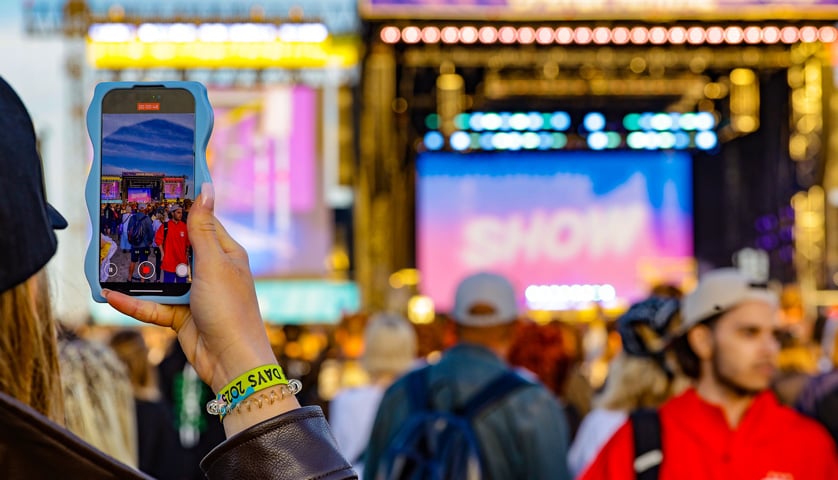 5g orange zasilało Open'er festiwal
