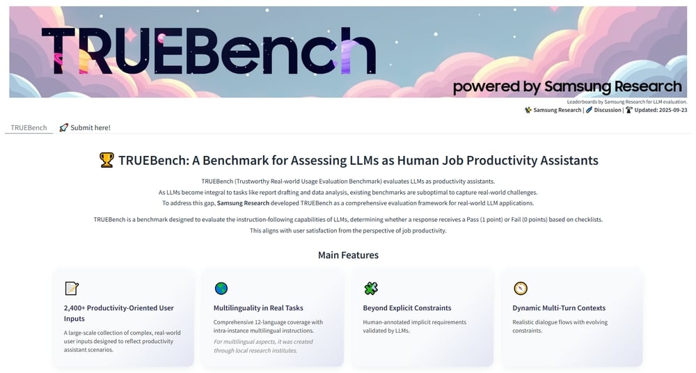 TRUEBench