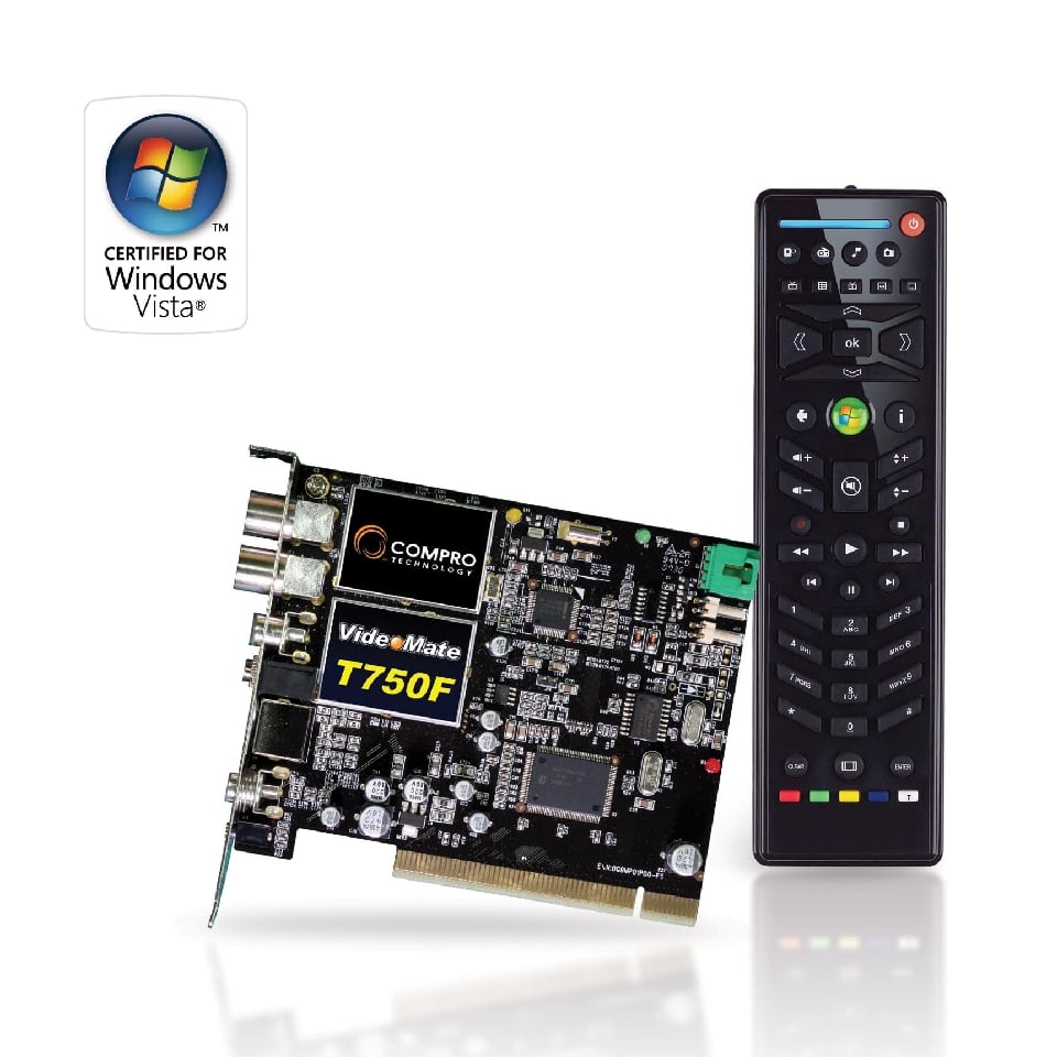 Tuner obsługujący telewizję analogową oraz DVB-T