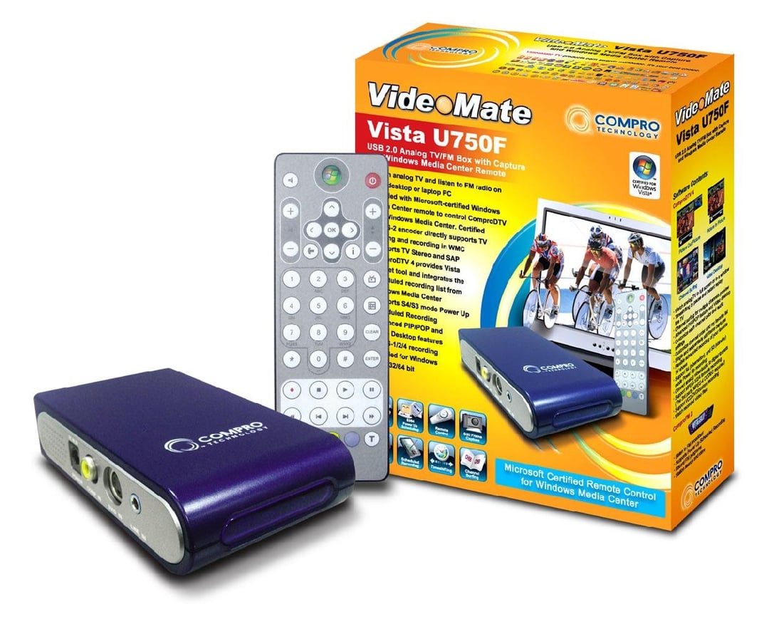 Zewnętrzny analogowy tuner telewizyjny