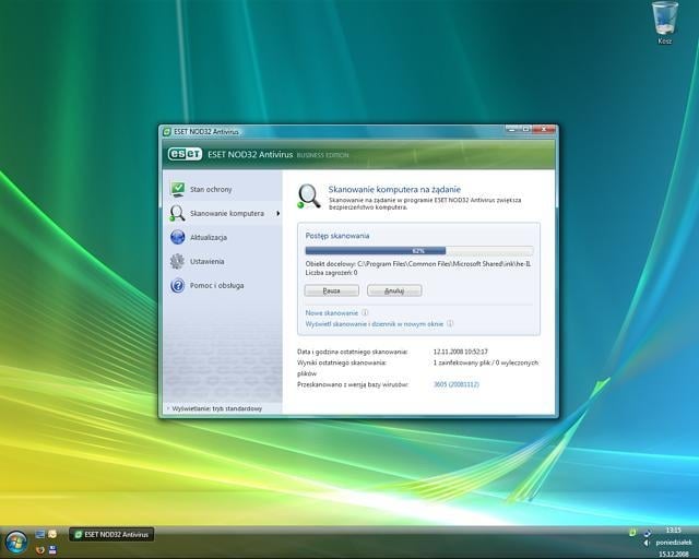 Virus Bulletin: “NOD32 najlepszy dla 64-bitowej Visty”