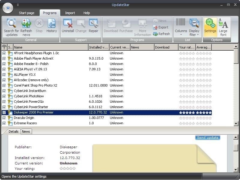 Wielka aktualizacja oprogramowania