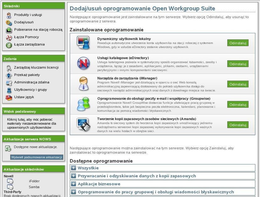 Startup dla firm, za darmo, od Novella