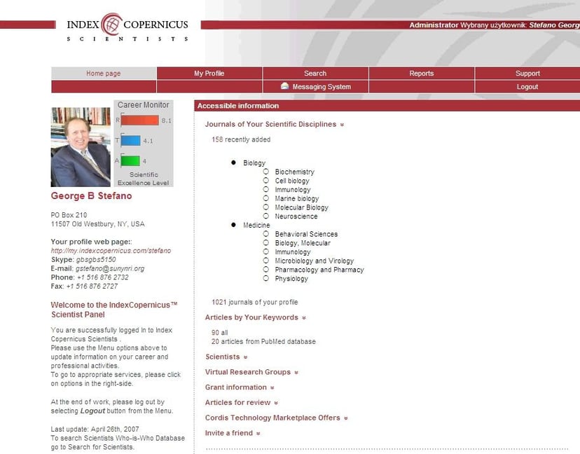 Nowe internetowe narzędzia dla naukowców