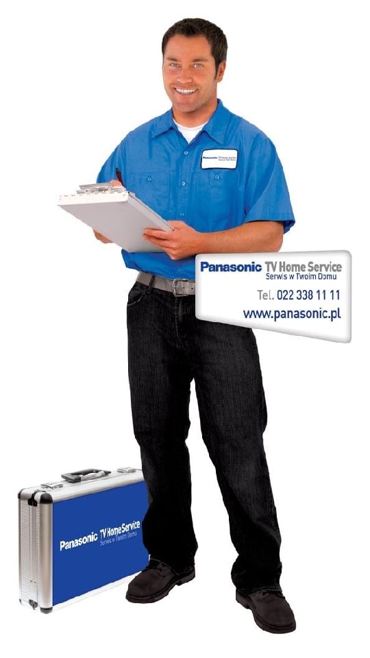 Panasonic naprawi telewizor w twoim domu