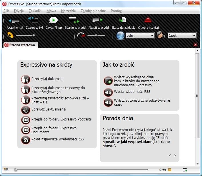Syntezator mowy Expressivo 1.4.4