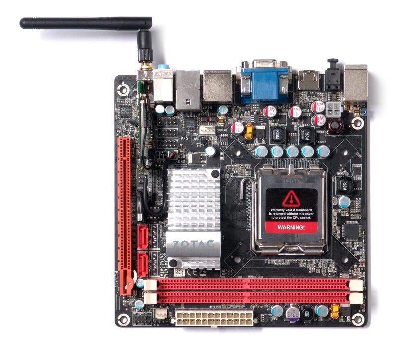 CES 2009: Najnowsza generacja płyt mini-ITX firmy ZOTAC ze złączem PCI-E