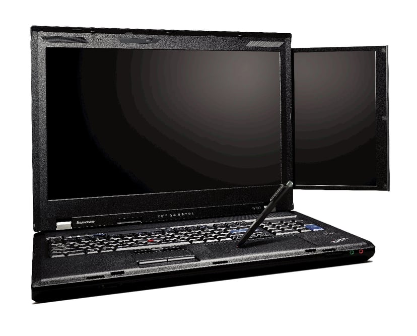 “Mobilne” monstrum Lenovo z podwójnym wyświetlaczem
