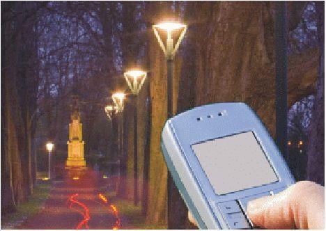 Światło na telefon