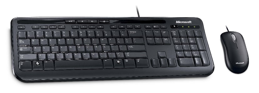 Klawiatura i mysz Microsoft Wired Desktop 600