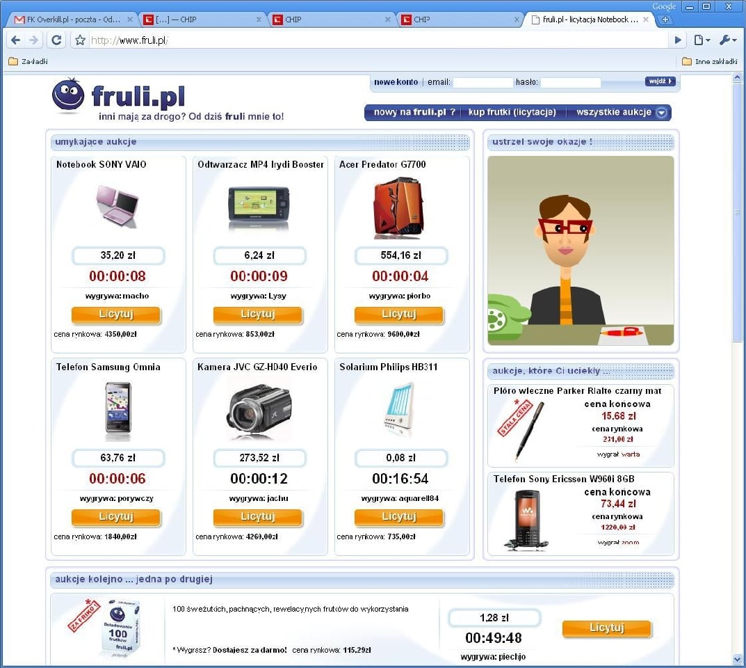 Serwisy aukcyjne pomagają Polakom w targowaniu się