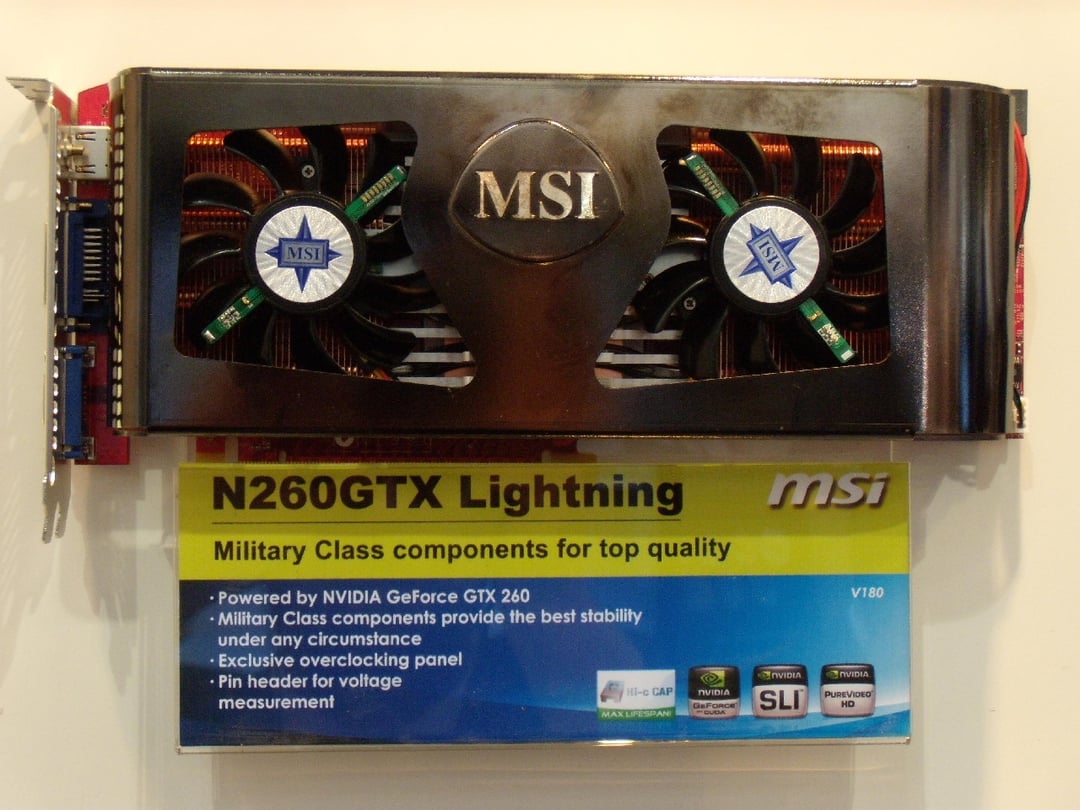 CeBIT 2009: karta graficzna N260GTX w wersji unikalnej