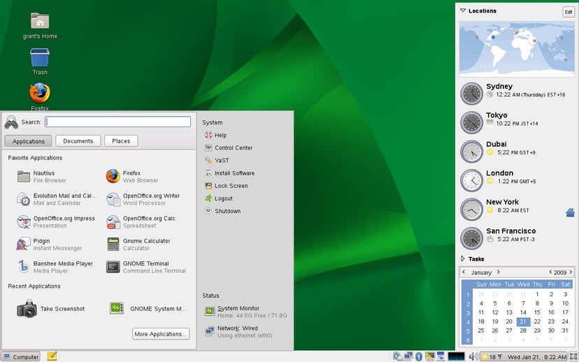 Novell SUSE Linux Enterprise 11 jest już dostępny