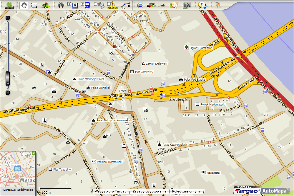 Nowa odsłona serwisu mapowego Targeo.pl
