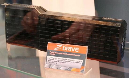 CeBIT 2009: Stacja SSD o pojemności 1 TB