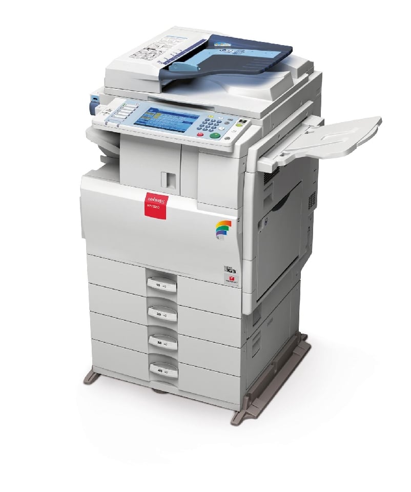 Kolorowe urządzenia Nashuatec do oszczędnego biura