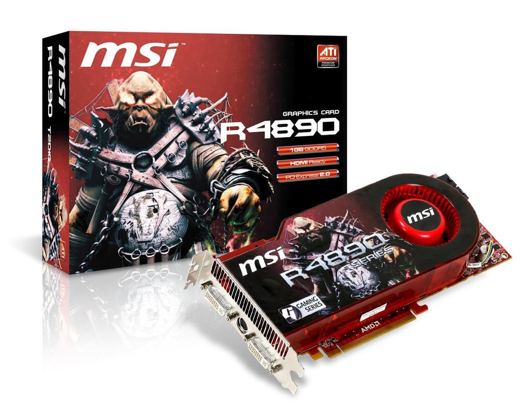 Karta Radeon HD 4890 z pamięcią GDDR5 od MSI