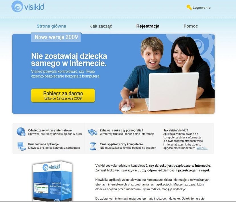 Visikid, czyli naucz dziecko bezpiecznie korzystać z komputera