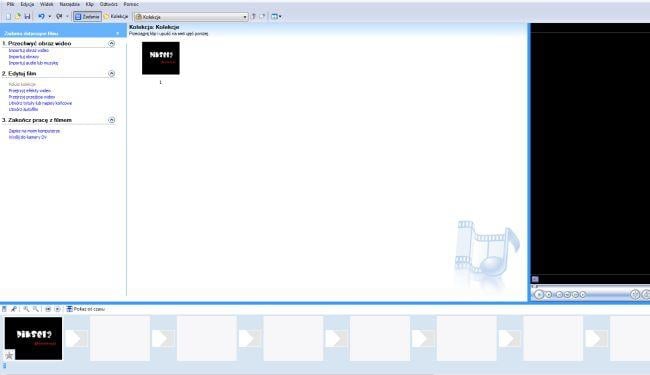 Montaż filmu w Windows Movie Maker